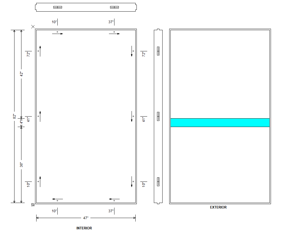 Wall reinforcement panel drawing (002)